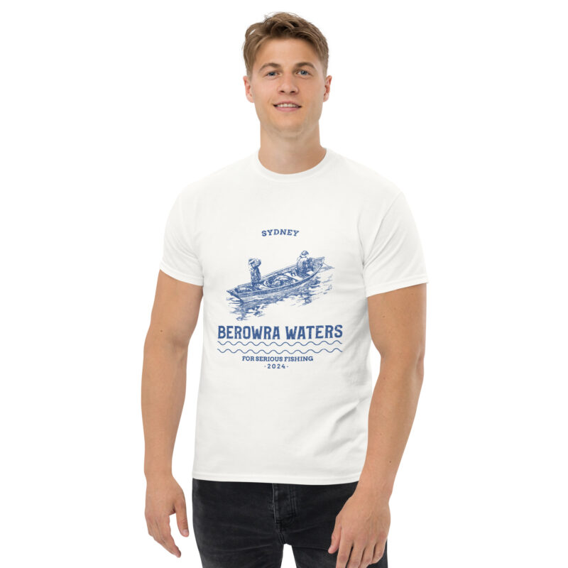 Berowra Waters Serious Fishing Classic Tee - Image 2