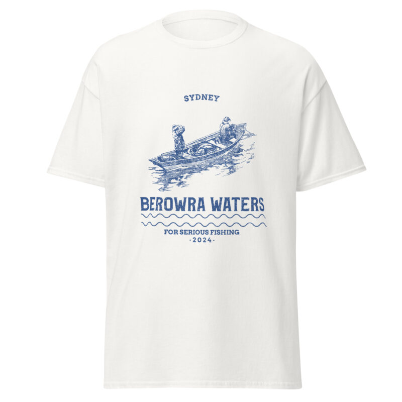 Berowra Waters Serious Fishing Classic Tee - Image 4