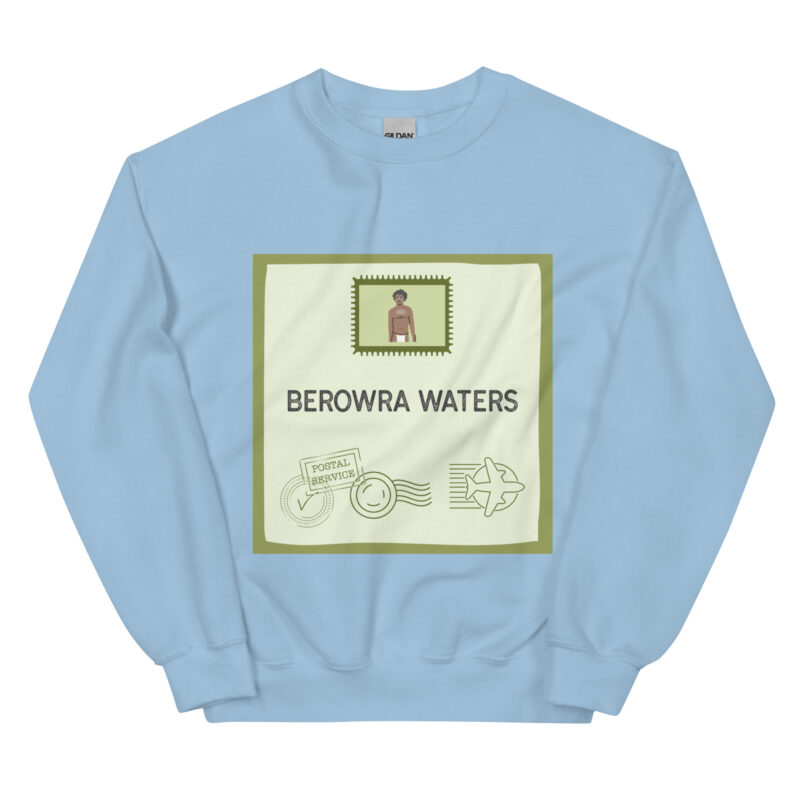 Berowra Waters Post Stamp Unisex Sweatshirt - Image 6