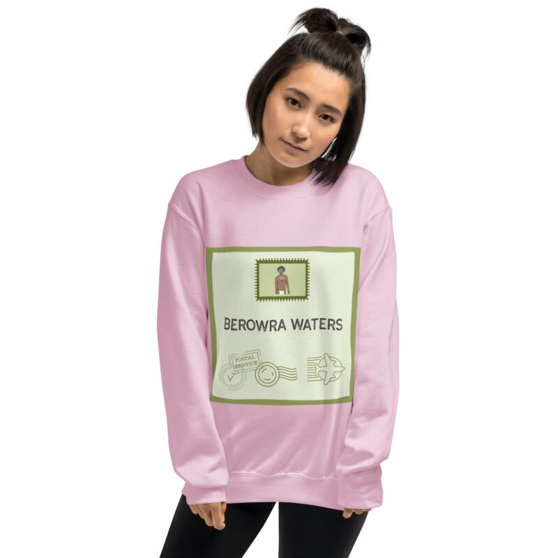 Berowra Waters Post Stamp Unisex Sweatshirt - Image 4