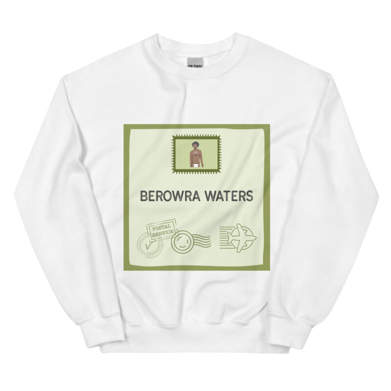 Berowra Waters Post Stamp Unisex Sweatshirt - Image 8